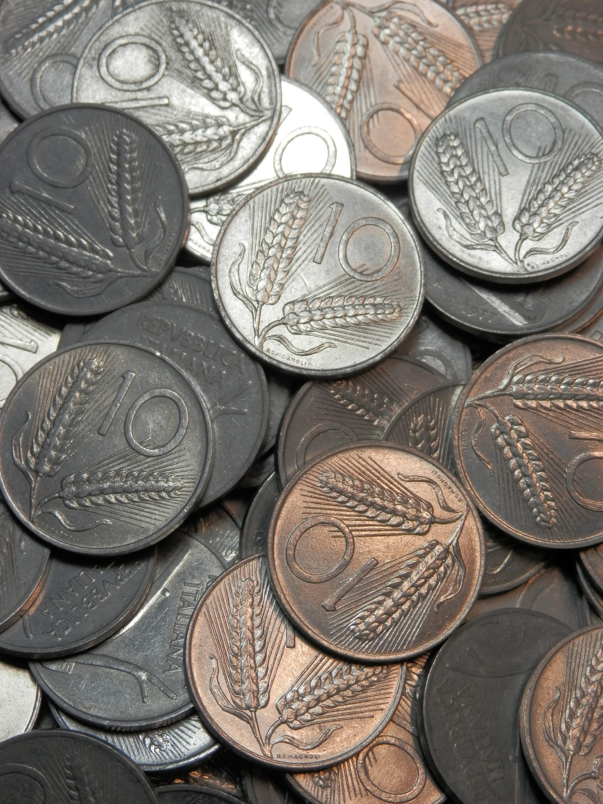 valore attuale delle monete da 10 lire