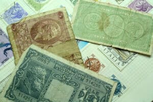 banconota in lire vecchie