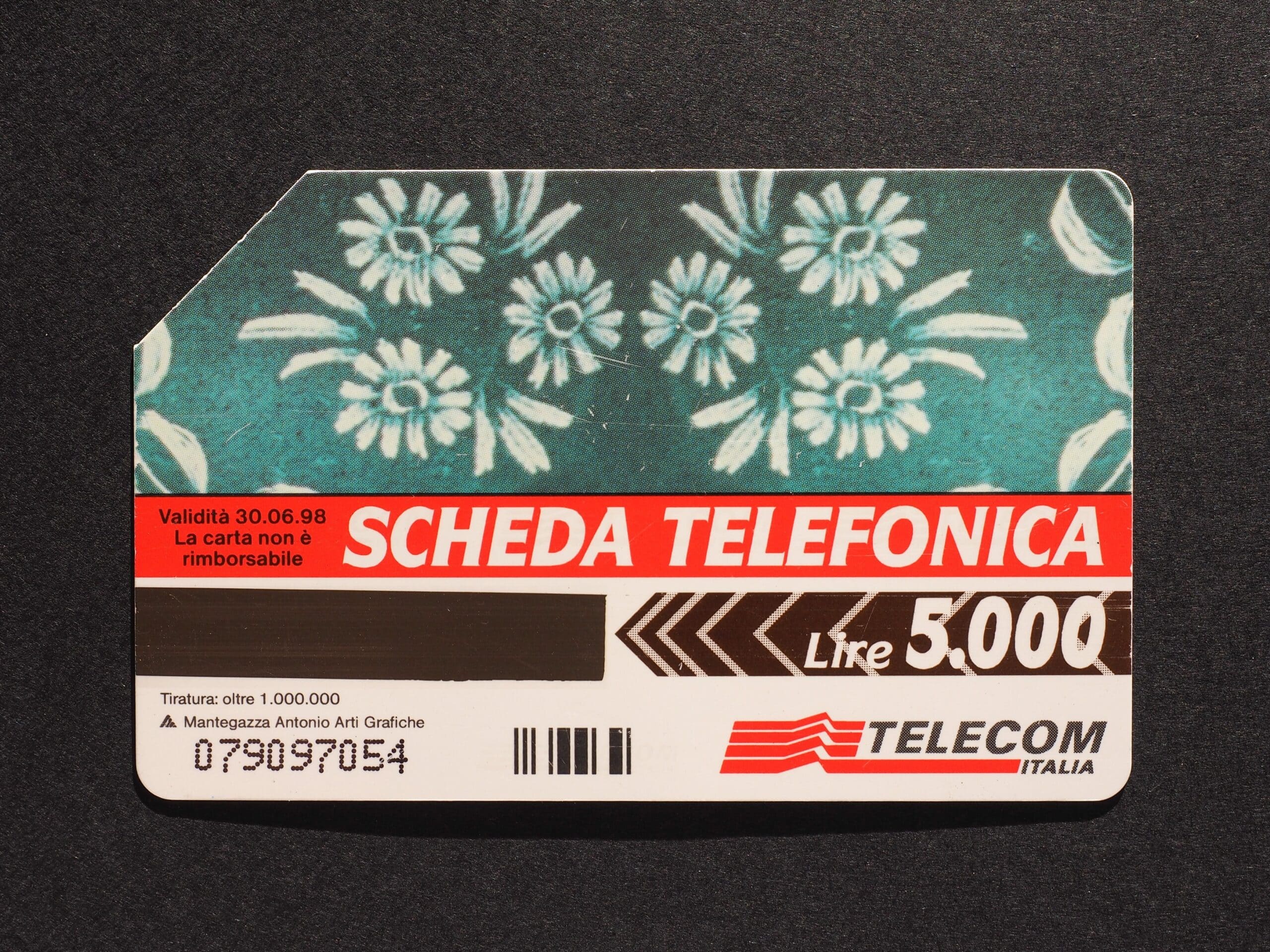 valore della carta telefonica del 1990