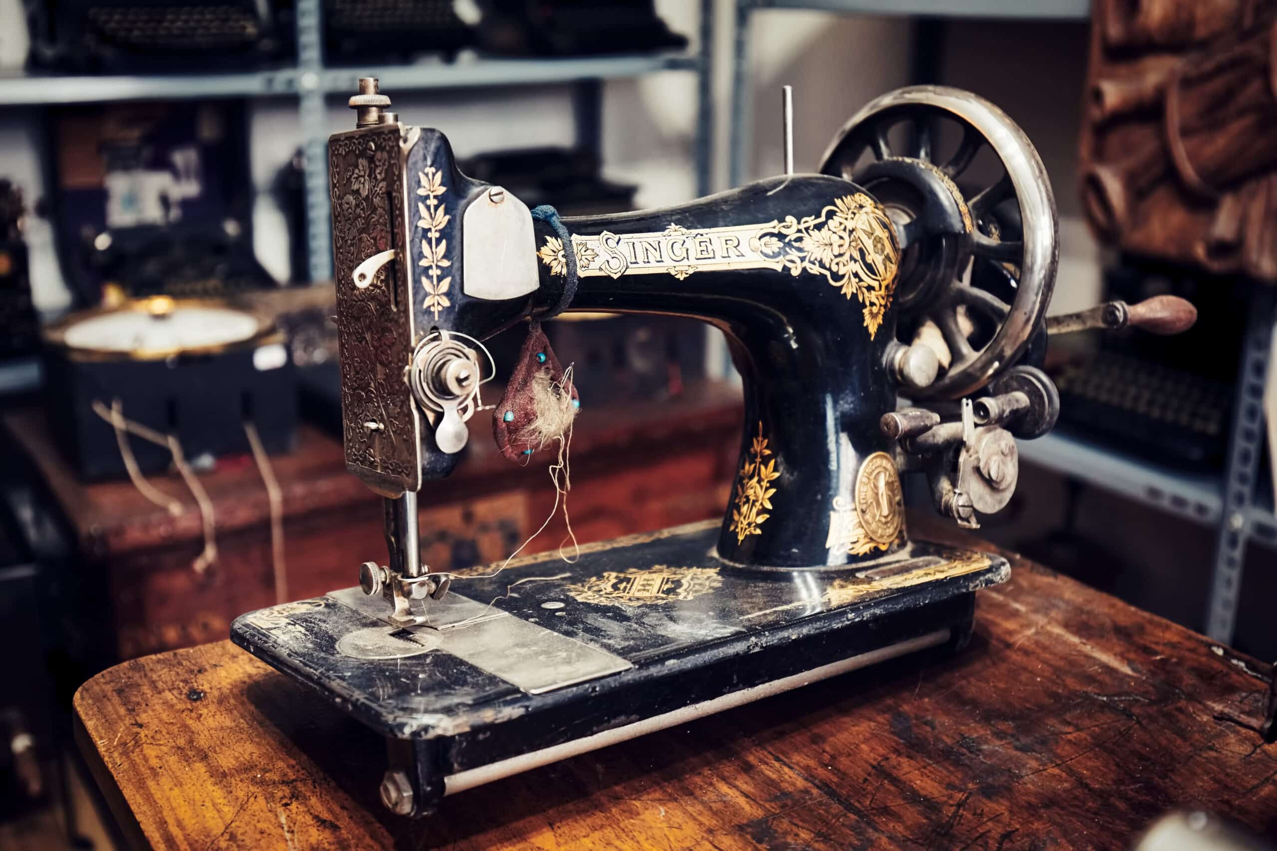 Macchine da cucire vintage Singer
